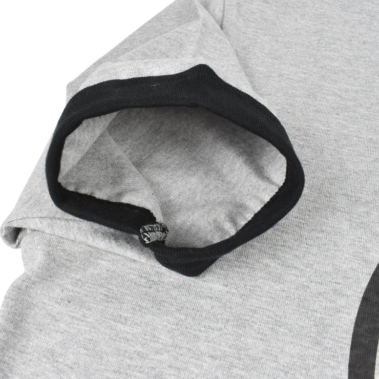 【L4K3】T-shirt APTS-0004【GRAY/BLACK】