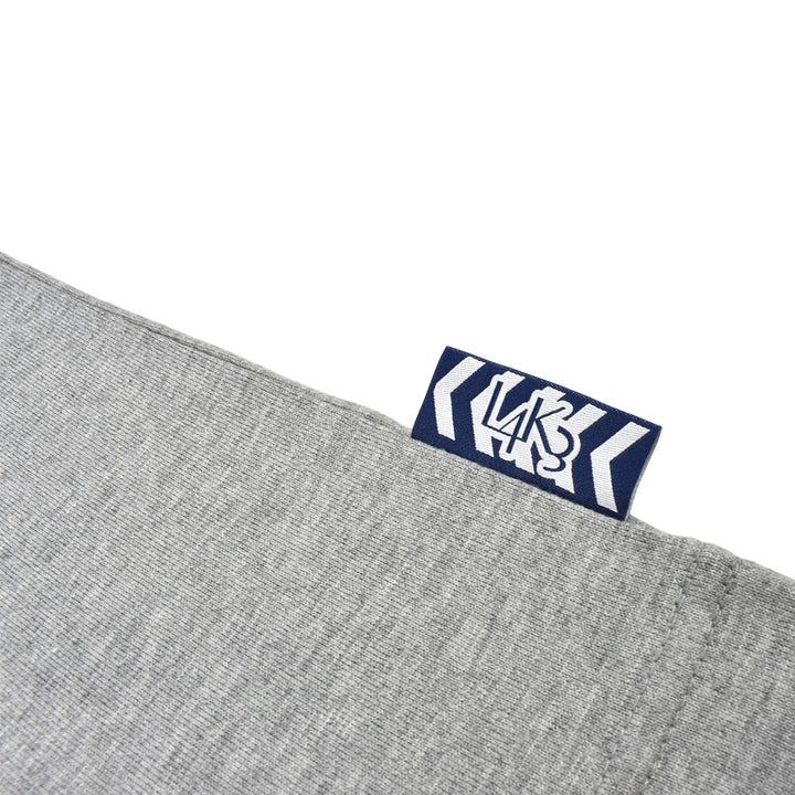 [L4K3] T-shirt APTS-0004 [GRAY/BLACK]