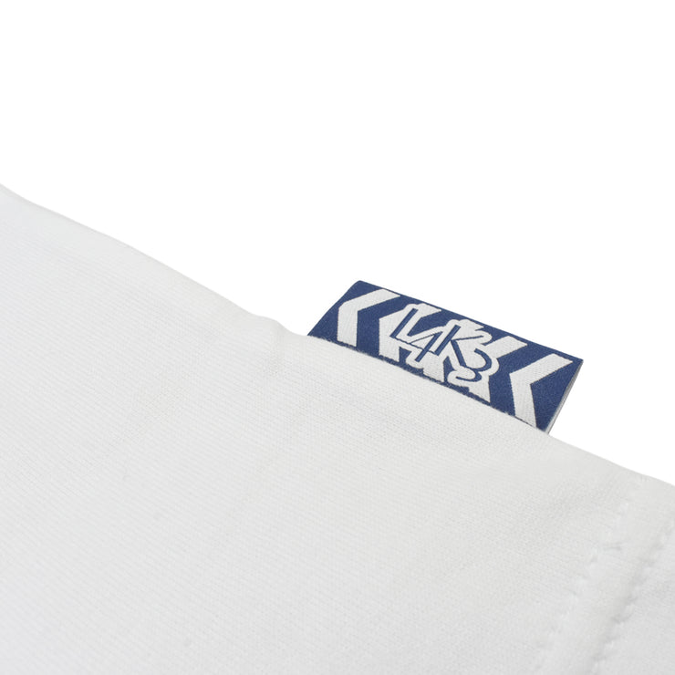 【L4K3】T-shirt APTS-0004【WHITE/GREEN】