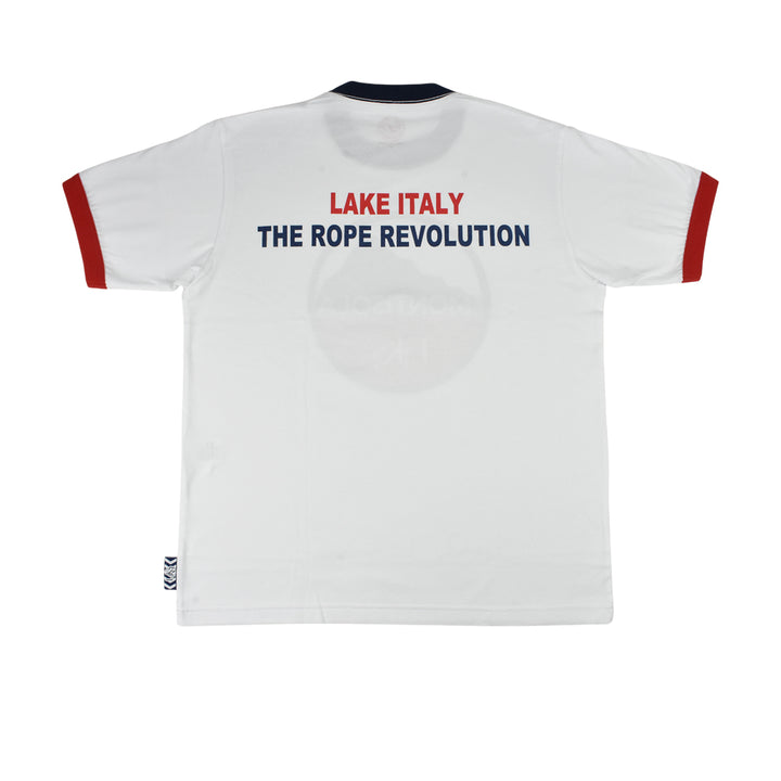[L4K3] T-shirt APTS-0004 [WHITE/RED]