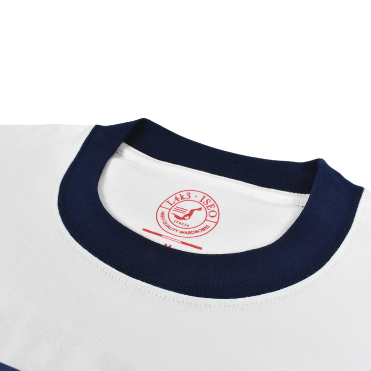 【L4K3】T-shirt APTS-0004【WHITE/RED】