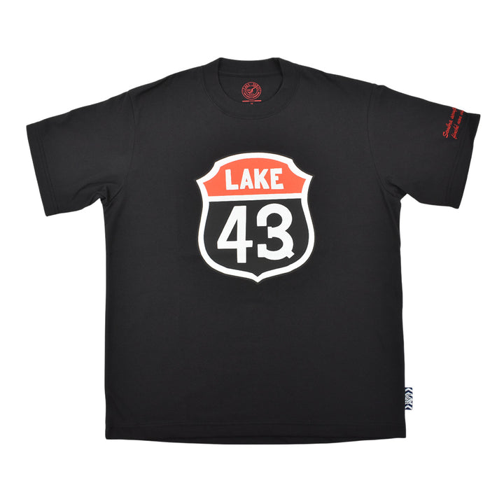 【L4K3】T-shirt APTS-0005【CHARCOAL GRAY】