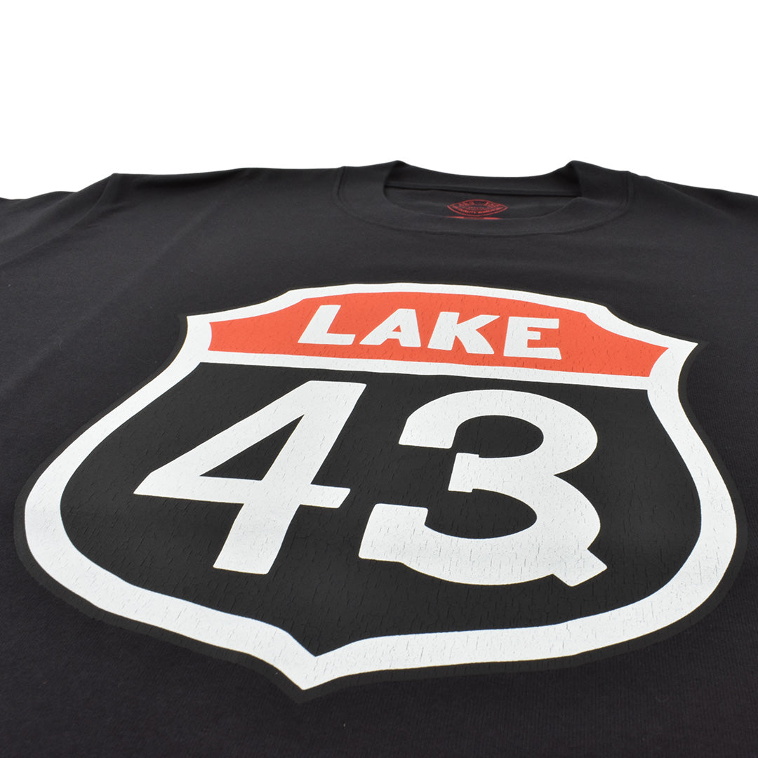 【L4K3】T-shirt APTS-0005【CHARCOAL GRAY】