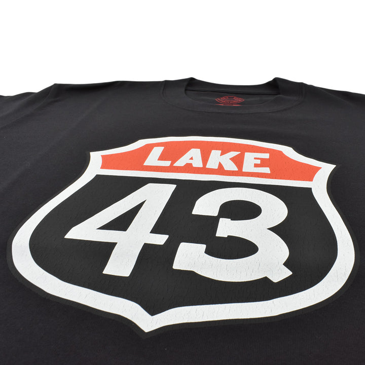 【L4K3】T-shirt APTS-0005【CHARCOAL GRAY】