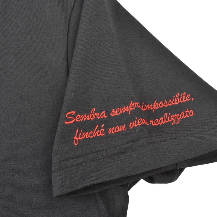 【L4K3】T-shirt APTS-0005【CHARCOAL GRAY】
