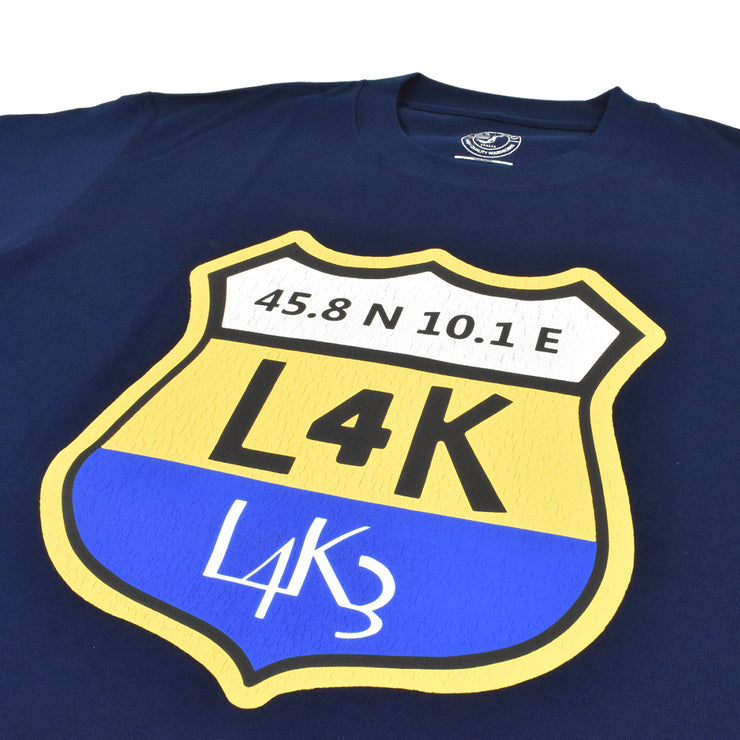 【L4K3】T-shirt APTS-0005【NAVY】