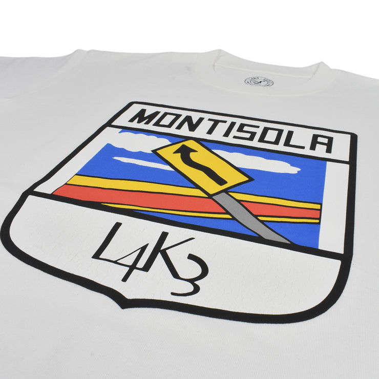 【L4K3】T-shirt APTS-0005【WHITE】