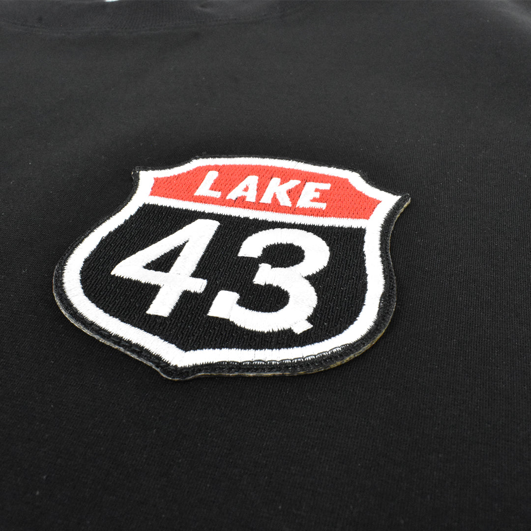 【L4K3】T-shirt APTS-0005PA【BLACK】