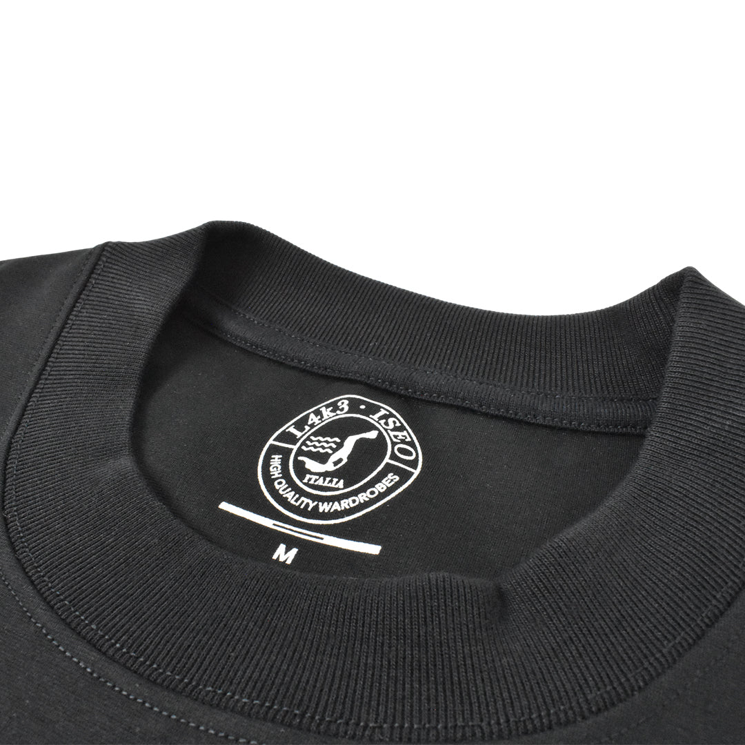 【L4K3】T-shirt APTS-0005PA【BLACK】