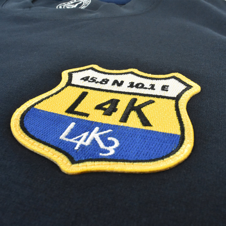 【L4K3】T-shirt APTS-0005PA【NAVY】