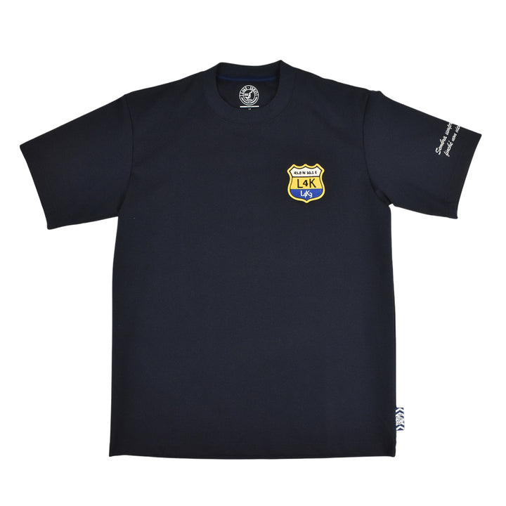 【L4K3】T-shirt APTS-0005PA【NAVY】