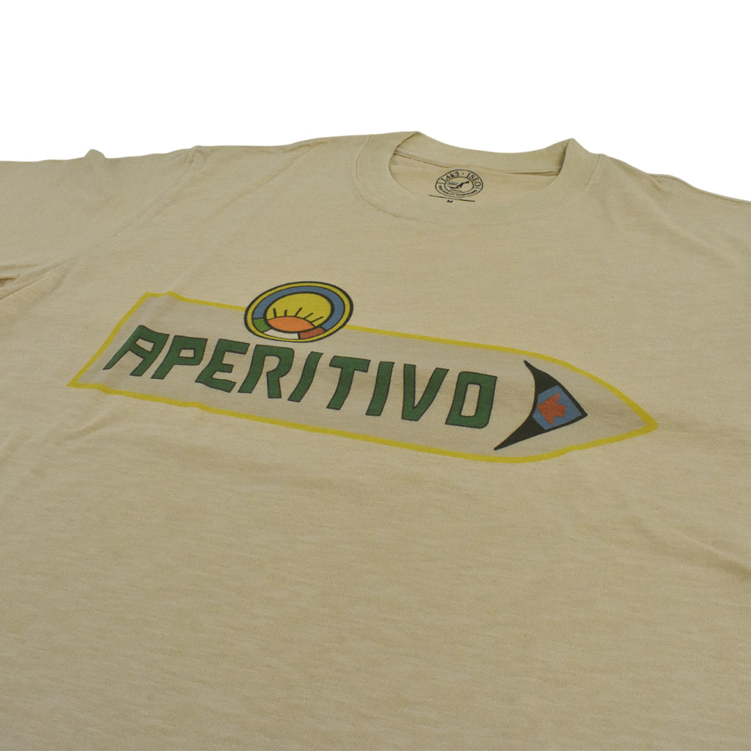 [L4K3] T-shirt APTS-0006 [BEIGE]
