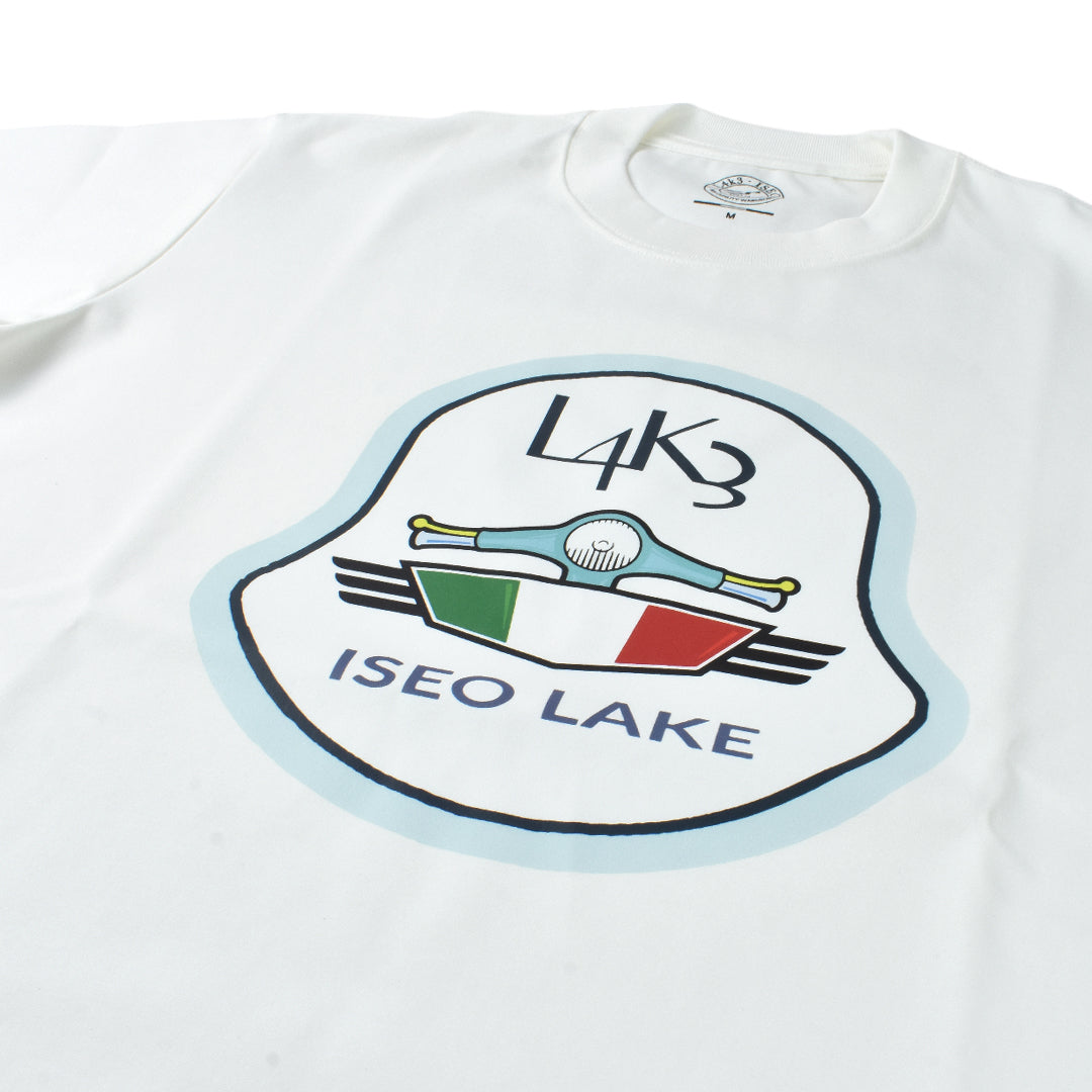 [L4K3] T-shirt APTS-0007 [WHITE]
