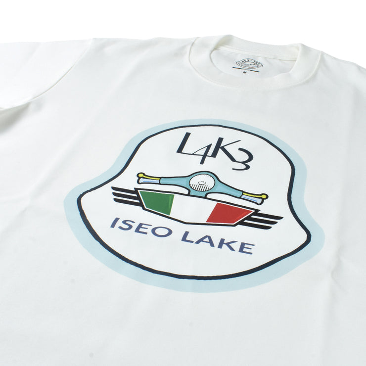 【L4K3】T-shirt APTS-0007【WHITE】