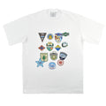 【阪神タイガース 優勝SALE】【L4K3】PATCH T-shirt APTS-0011【WHITE】