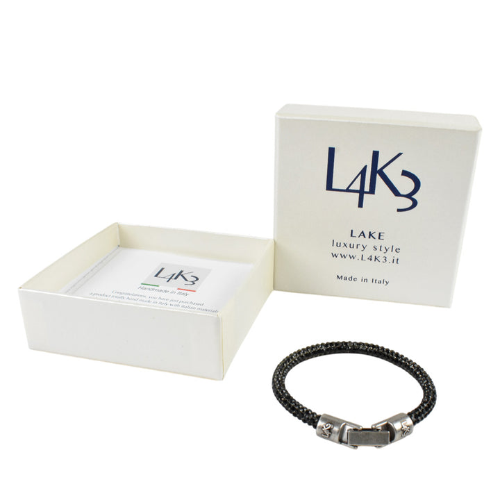 【L4K3】BRACELET-GLITTER 【BLACK】