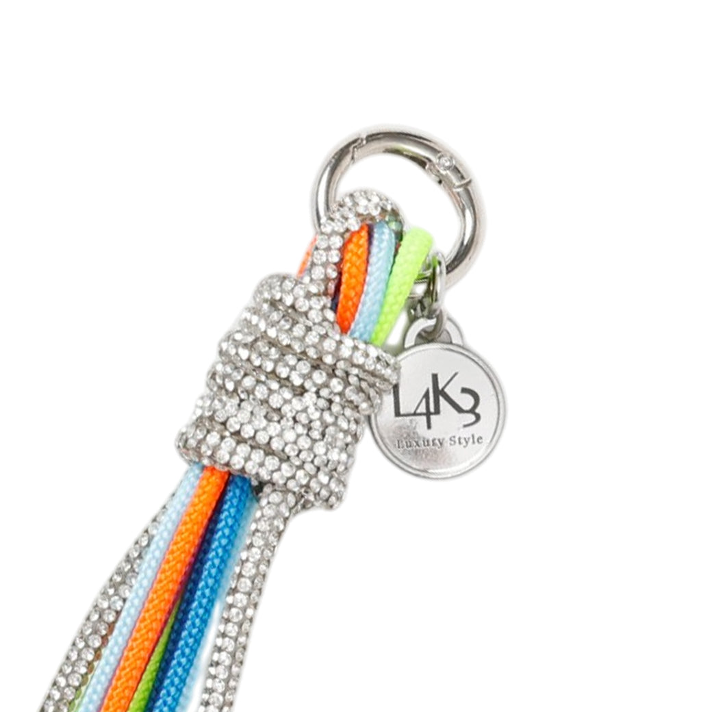 【L4K3】GLITTER SILVER CHARM MULTI03