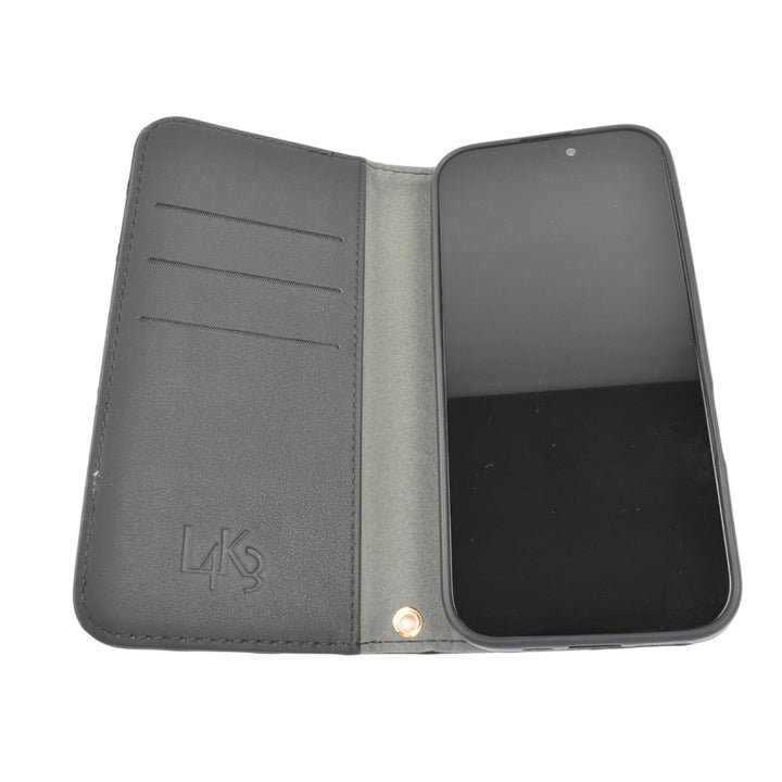 【L4K3】IPHONE CASE-16PRO BOOK-BK