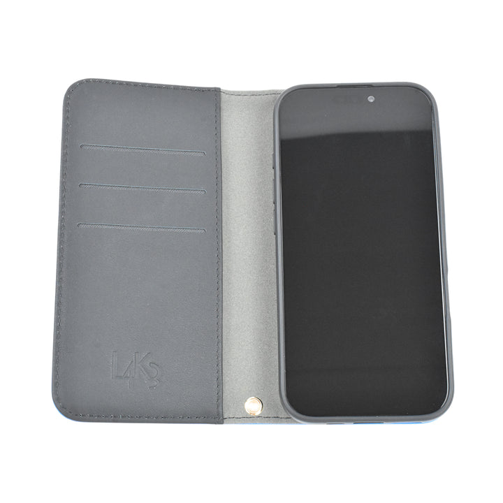 【L4K3】IPHONE CASE-16PRO BOOK-BL