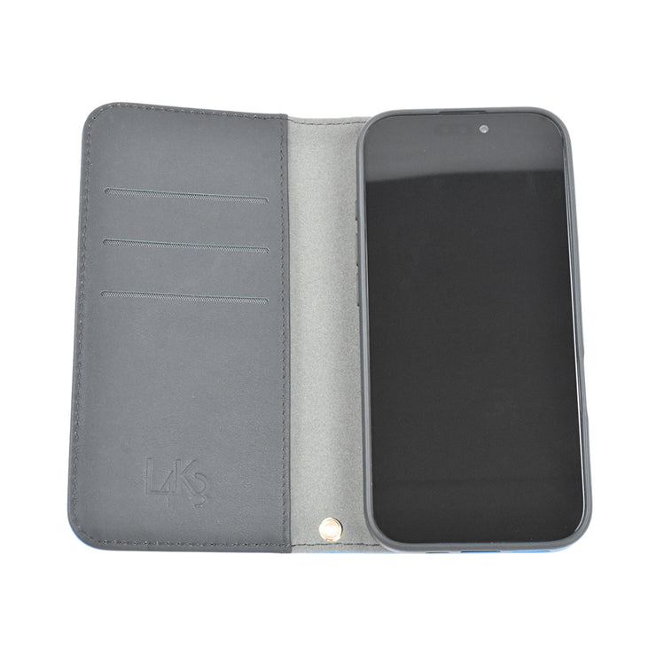 【L4K3】IPHONE CASE-16PRO BOOK-BL