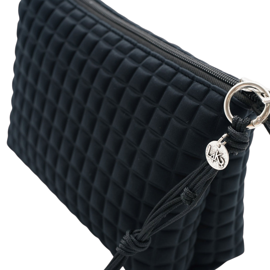 【L4K3】POUCH-FRANKY-SQUARE/BLK