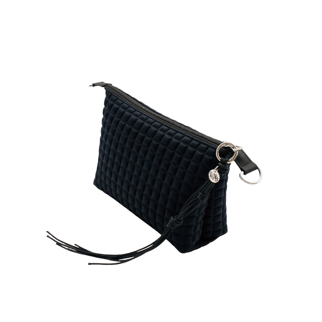 【L4K3】POUCH-FRANKY-SQUARE/BLK