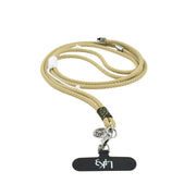 【L4K3】PHONE STRAP-BG(WH/BKG)
