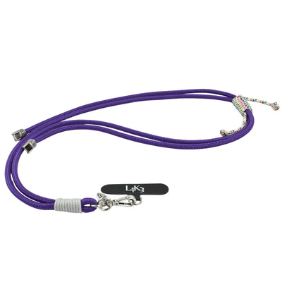 【L4K3】PHONE STRAP-PR(WHMIX/SV)