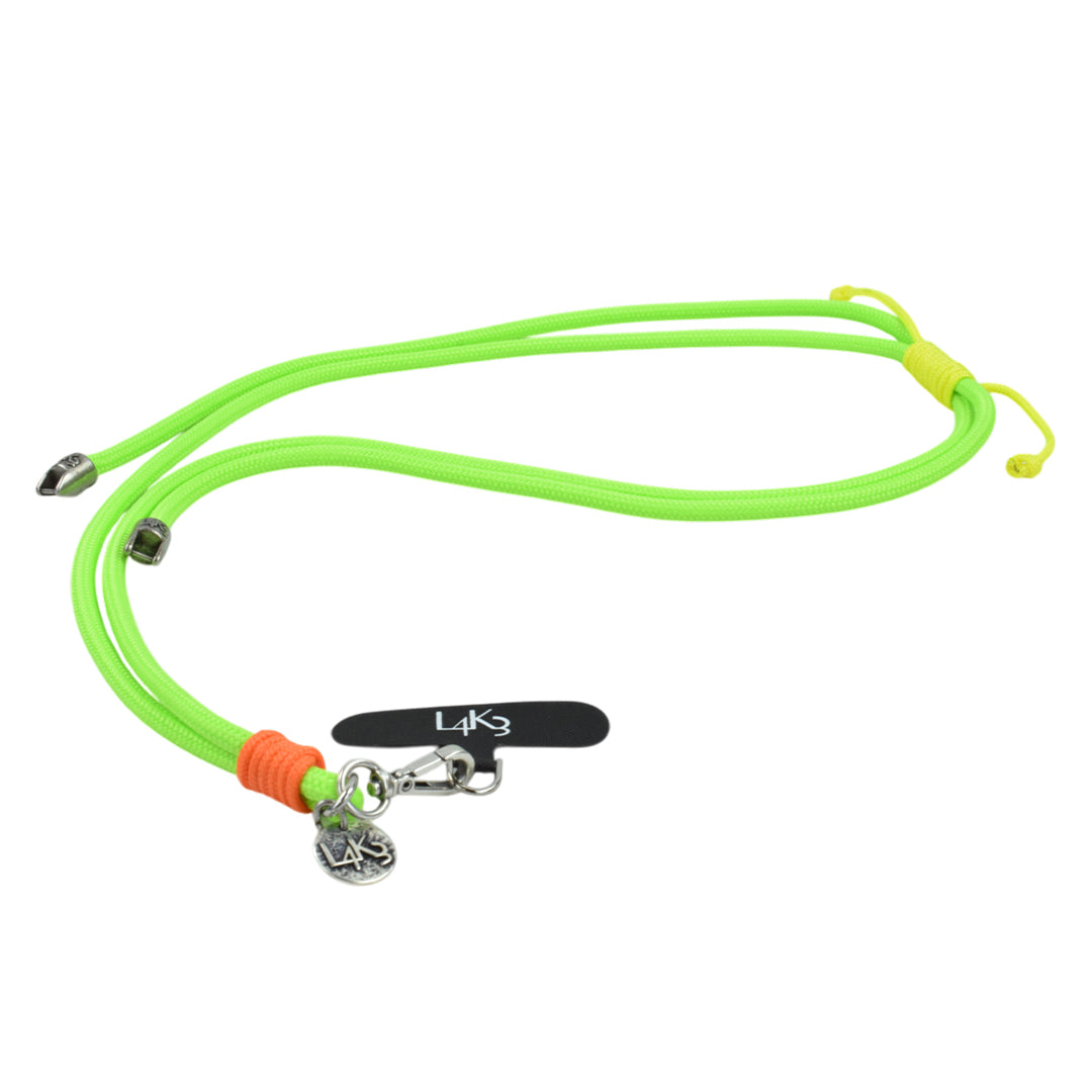 【L4K3】PHONE STRAP-LGR(YL/OG)