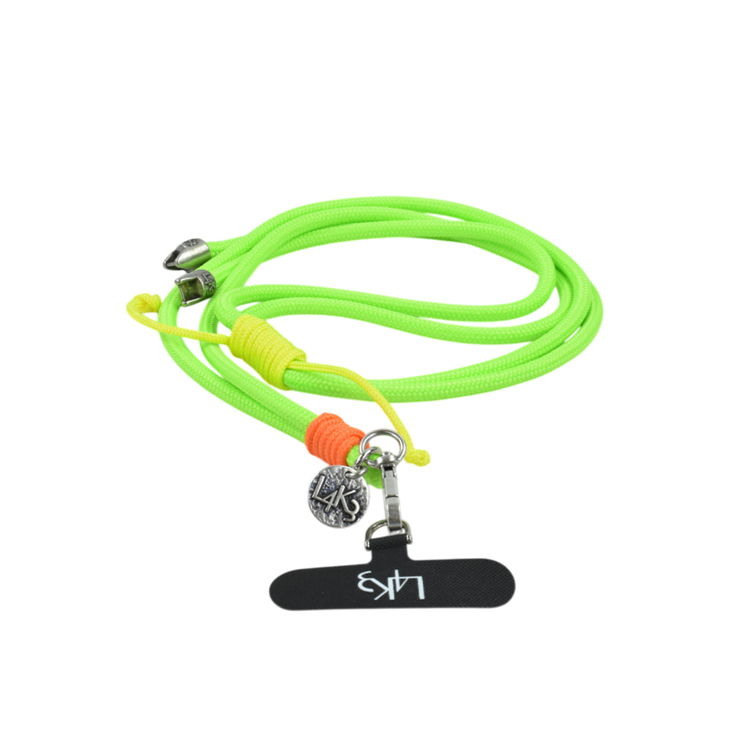 【L4K3】PHONE STRAP-LGR(YL/OG)