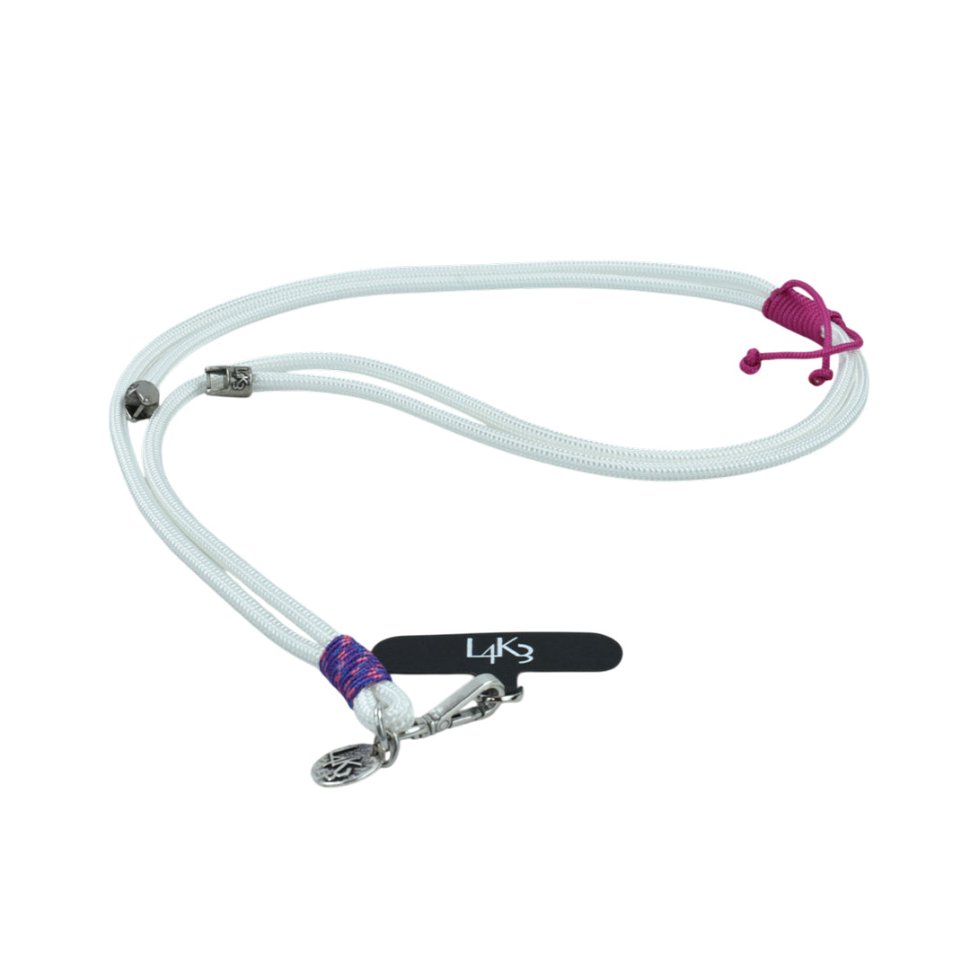【L4K3】PHONE STRAP-WH(PK/PR)