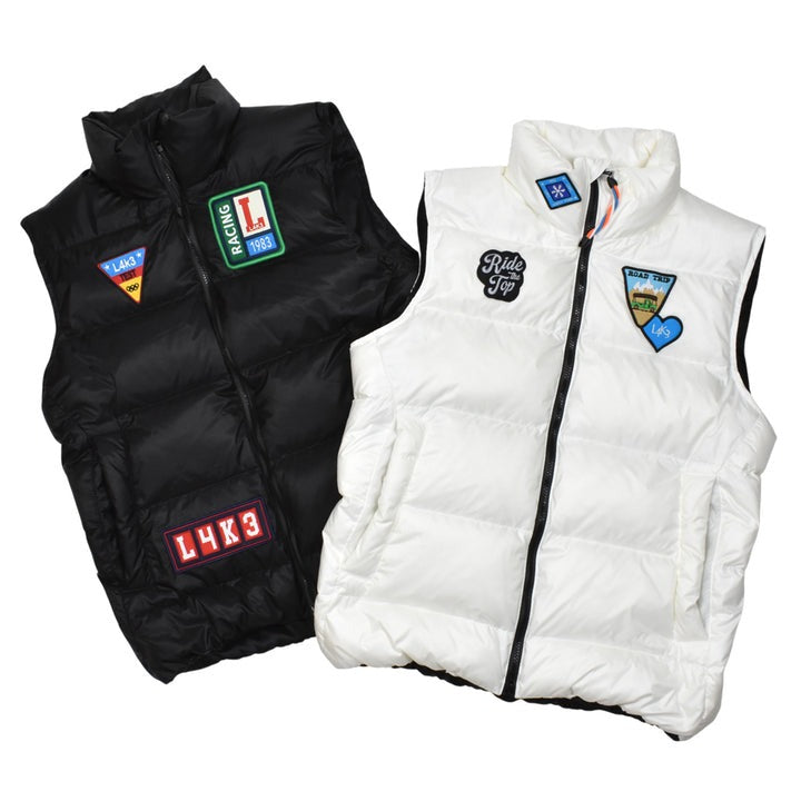 [L4K3 x Retar Nuy] Down Vest 2025 -BLACK- 