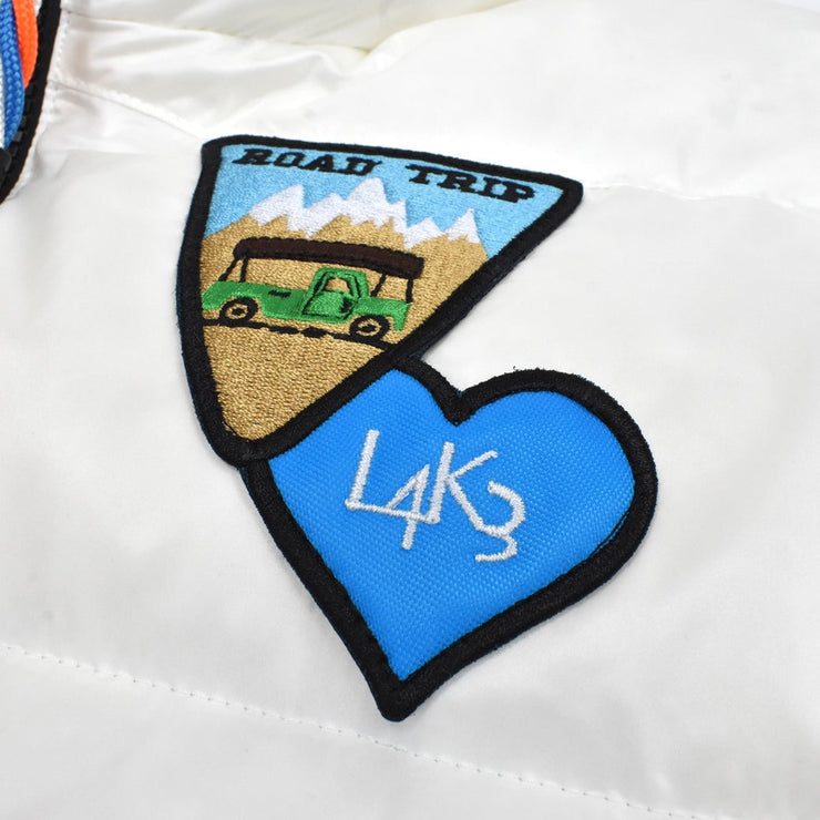 【L4K3 × Retar Nuy】 ダウンベスト2025  -WHITE-