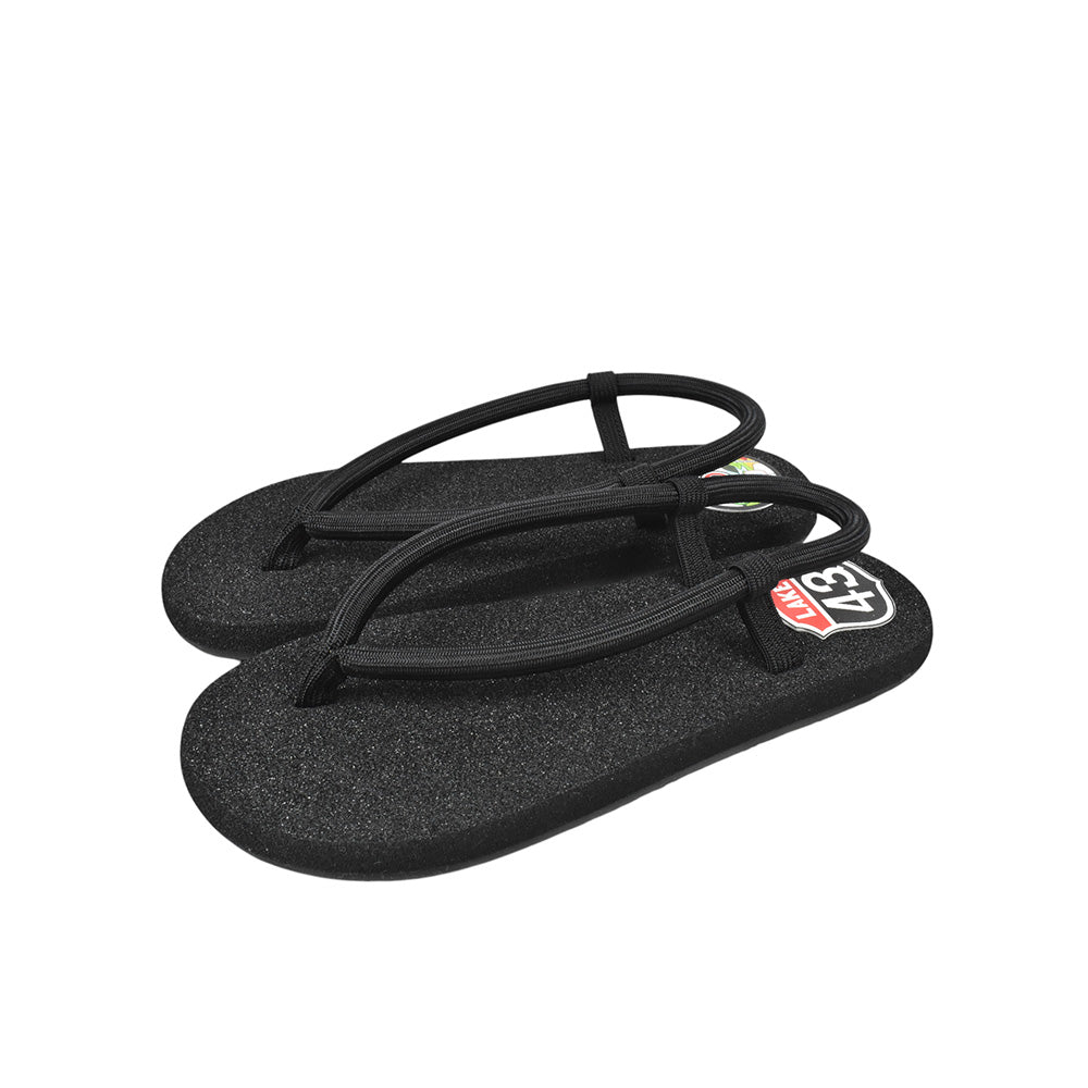 [L4K3×buntA] Castella Waraji SANDALS [BLACK]
