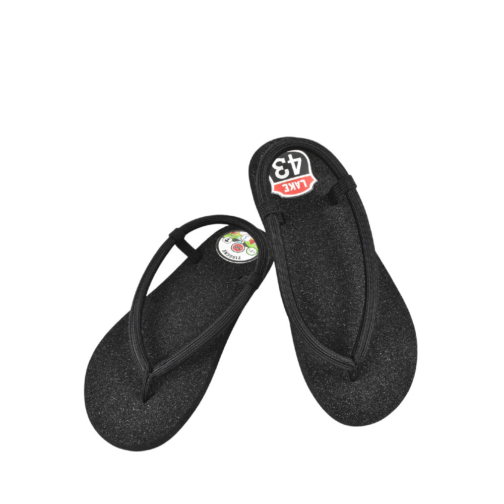 [L4K3×buntA] Castella Waraji SANDALS [BLACK]
