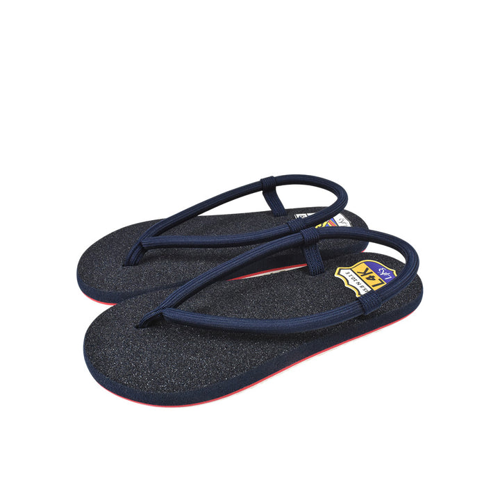 [L4K3×buntA] Castella Waraji SANDALS [NAVY]