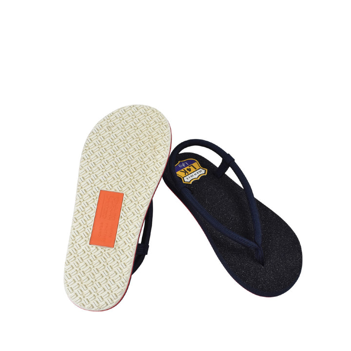 [L4K3×buntA] Castella Waraji SANDALS [NAVY]