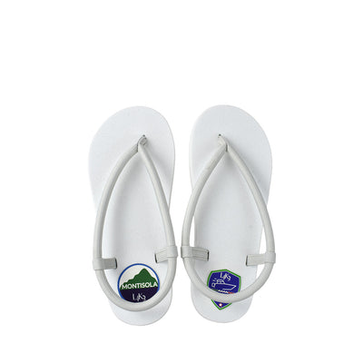 【L4K3×buntA】 Castella Waraji　SANDALS 【WHITE】