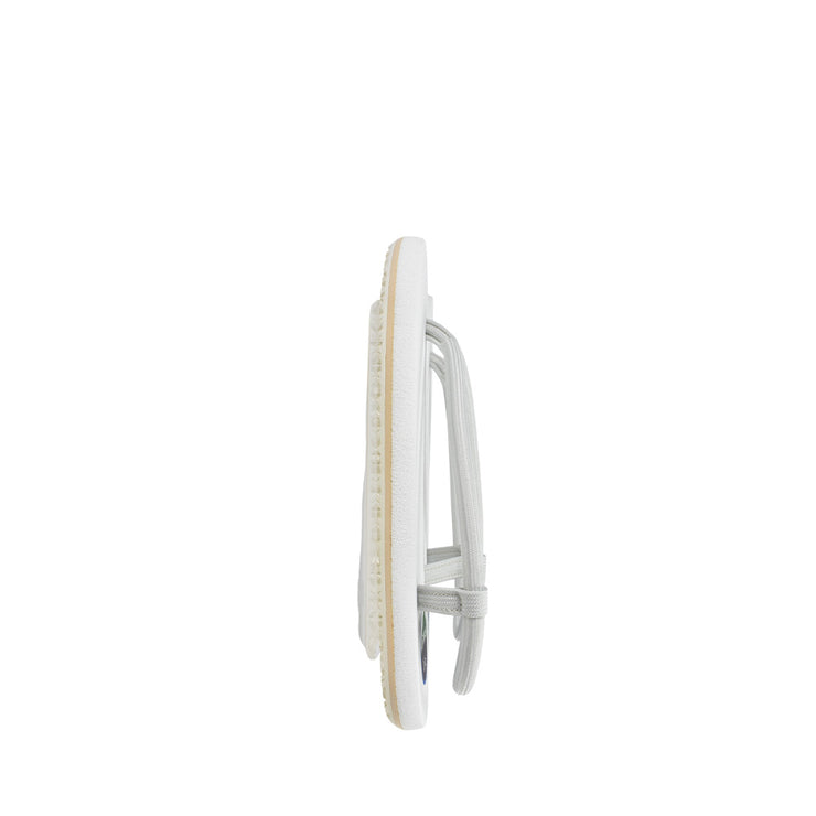【L4K3×buntA】 Castella Waraji　SANDALS 【WHITE】