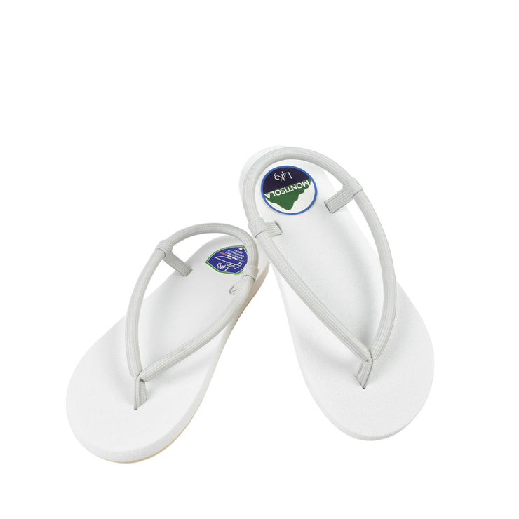 【L4K3×buntA】 Castella Waraji　SANDALS 【WHITE】