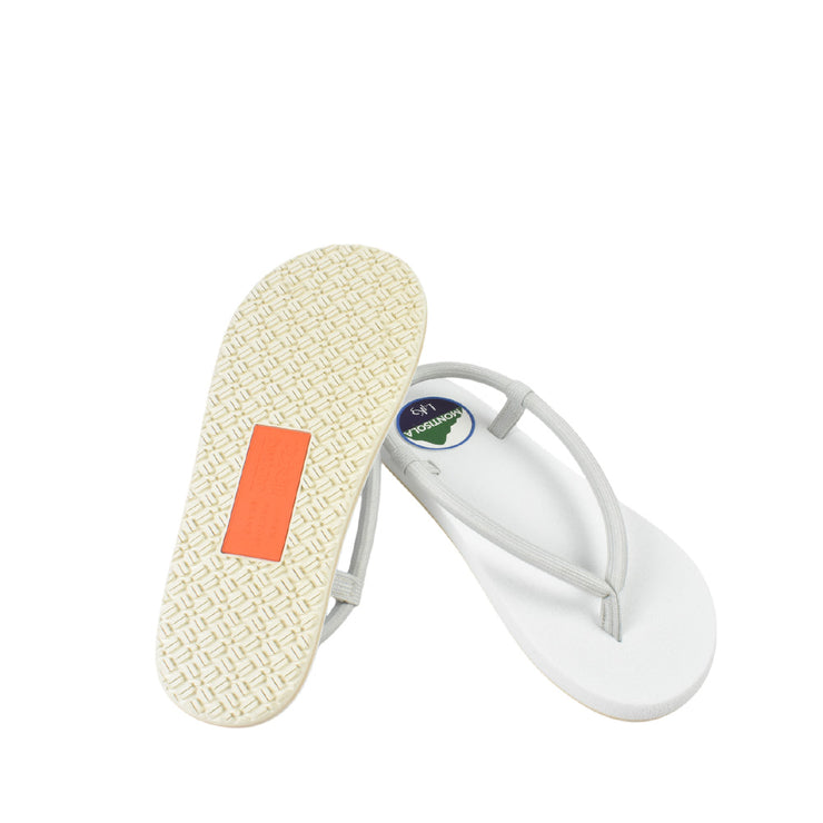 【L4K3×buntA】 Castella Waraji　SANDALS 【WHITE】