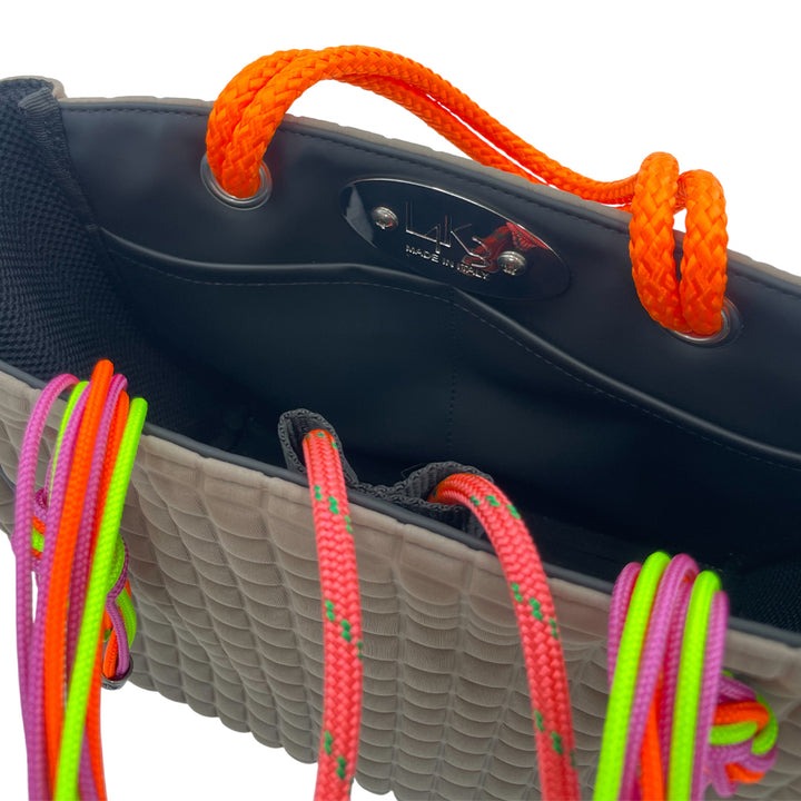 【L4K3】CLEAT TOTE mini  TOM-1185