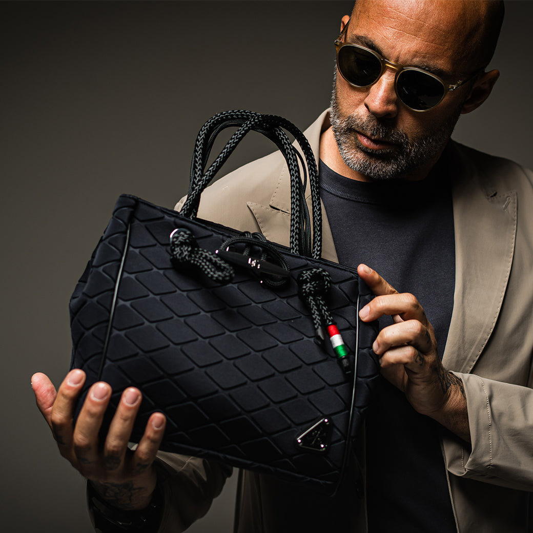 【L4K3】CLEAT TOTE mini  TOM-1188AB