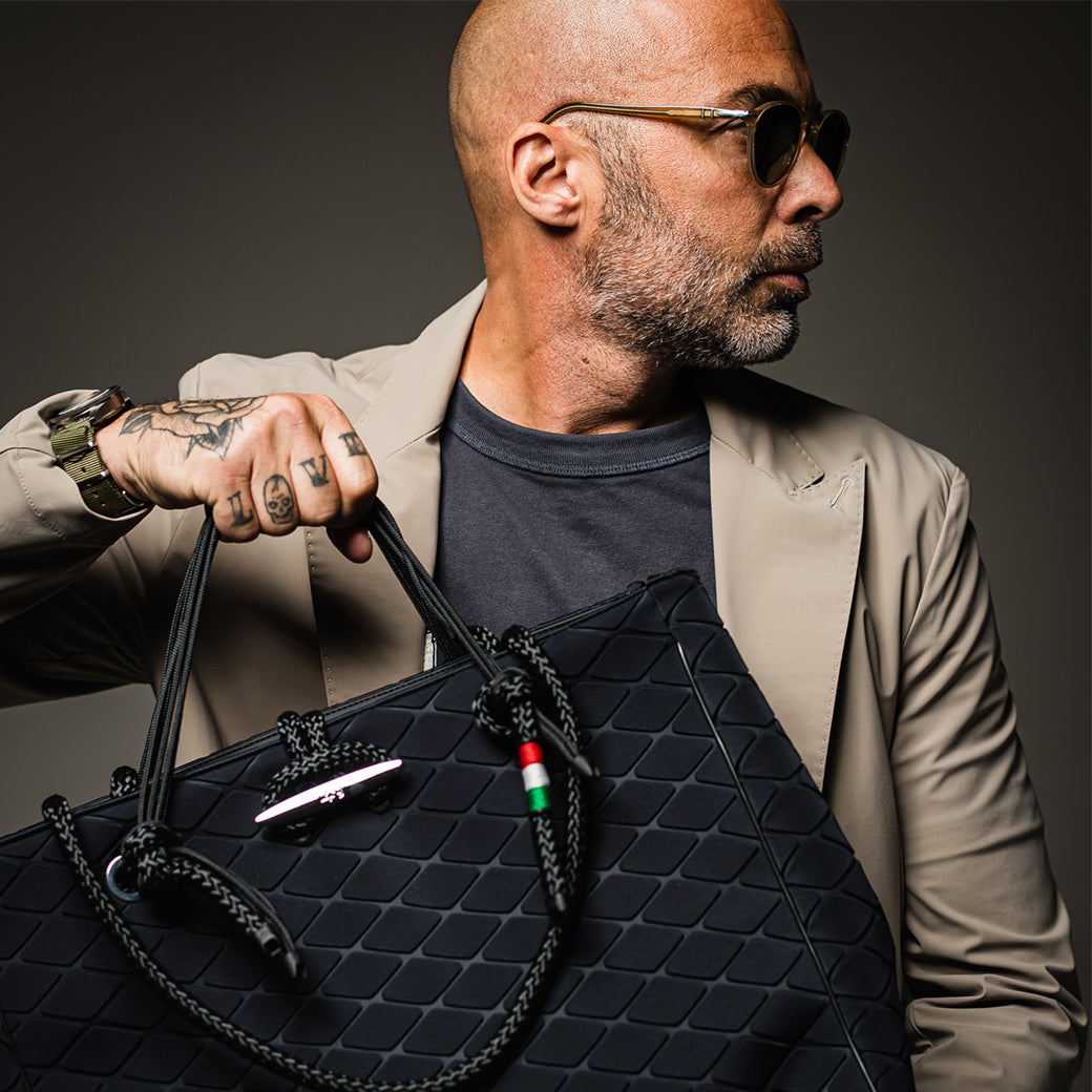 【L4K3】CLEAT TOTE  TOT-1188AB