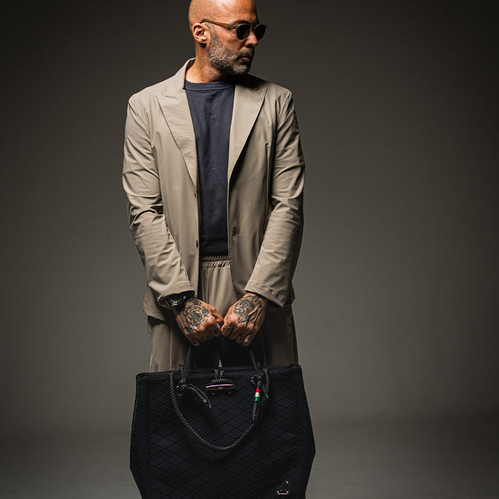 【L4K3】CLEAT TOTE  TOT-1188AB