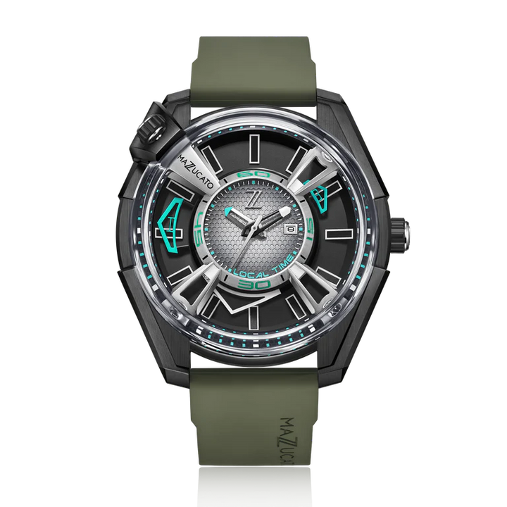 [MAZZUCATO] LAX Limited Edition.05-KH Dual Time Watch 