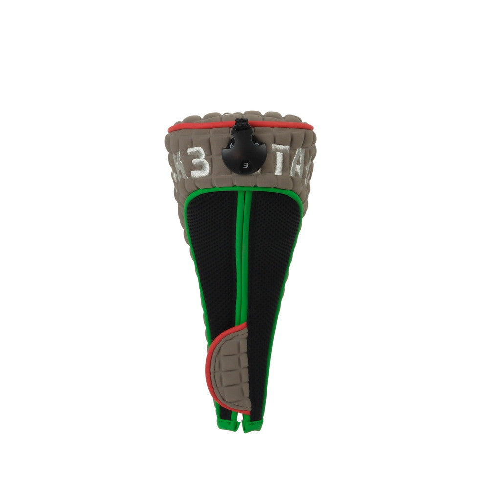 [L4K3] FAIRWAY WOOD HEAD COVER SQUARE FANGO