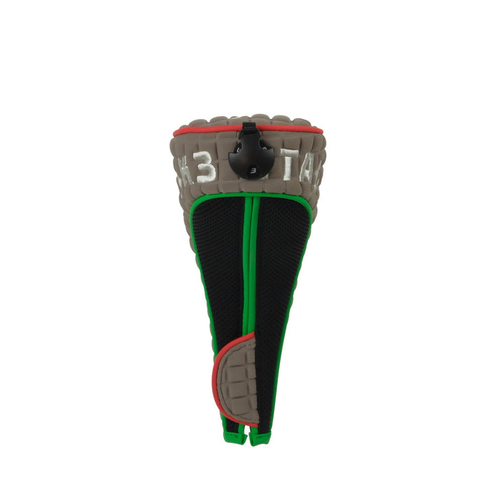 [L4K3] FAIRWAY WOOD HEAD COVER SQUARE FANGO