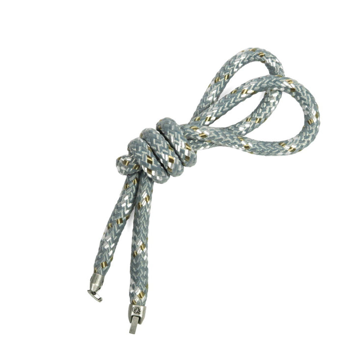 [L4K3] MACARON ROPE [SILVER MIX] 