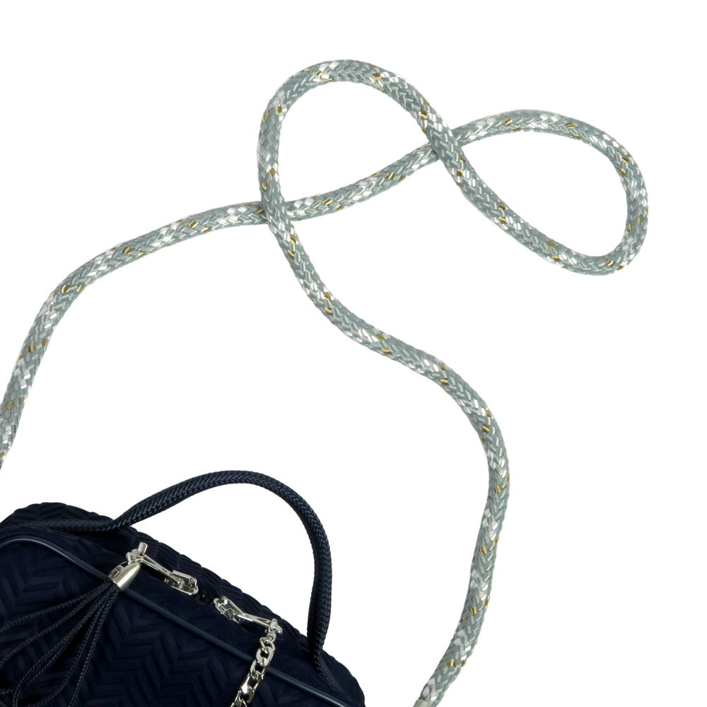 [L4K3] MACARON ROPE [SILVER MIX] 